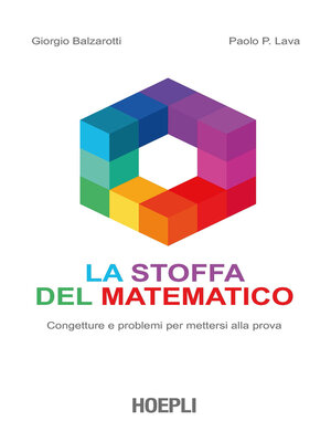 cover image of La stoffa del matematico